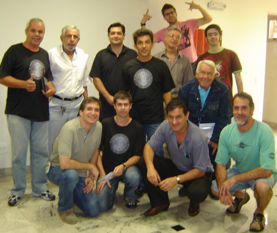Fernando Miranda entre os s�cios da A.M.S.R.