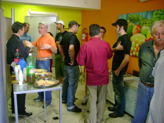 Ap�s a primeira parte, intervalo para o coffee break