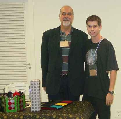 Edu Tavares com Fabian Rodrigues