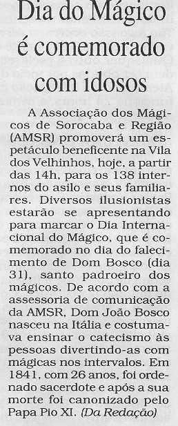 Mat�ria publicada em 30/01/2005 no caderno Cidades, p�gina A-4