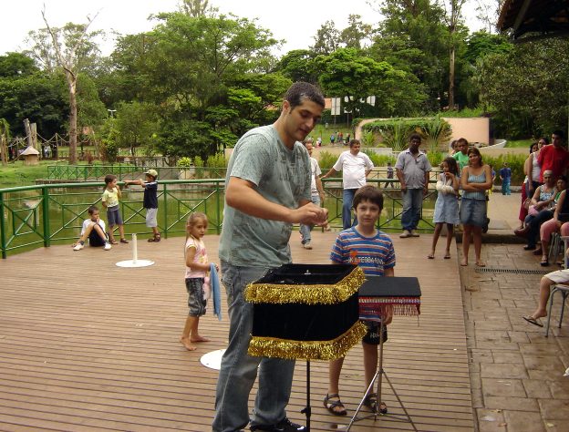Muitas participações no belo recinto do espetáculo