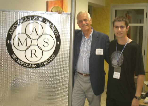 Enio Finochi com Fabian Rodrigues
