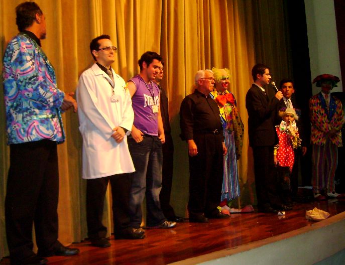 E os artistas da segunda sess�o