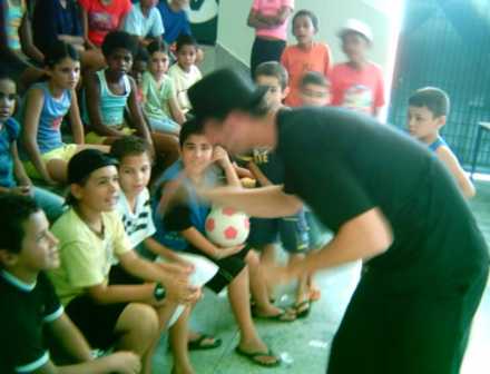 M�gico Deci na escola Edward Fruru (Jd. Botucatu)