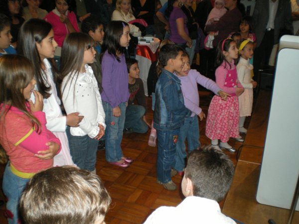 Parte do p�blico presente durante a apresenta��o