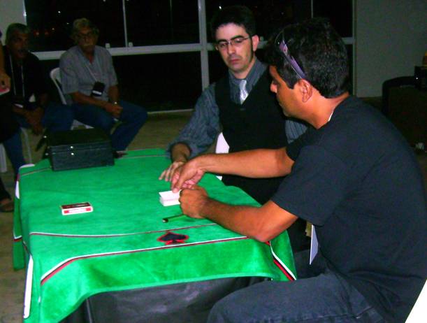 Fazzio em sua apresenta��o na Gala de Close-up Magic