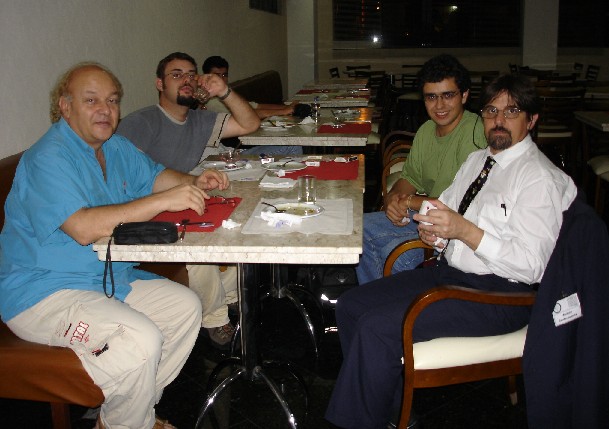 Muita M�gica at� mesmo no jantar