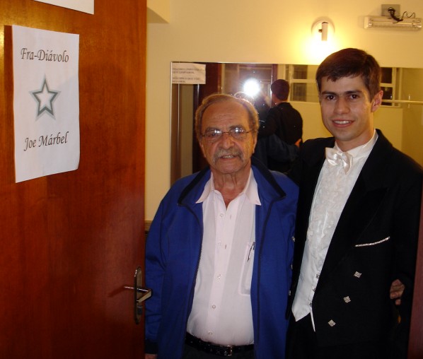 Ammirati com Fabian Rodrigues no camarim 4
