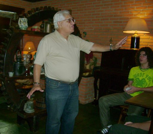 Professor Fl�rio e a mensagem de Natal