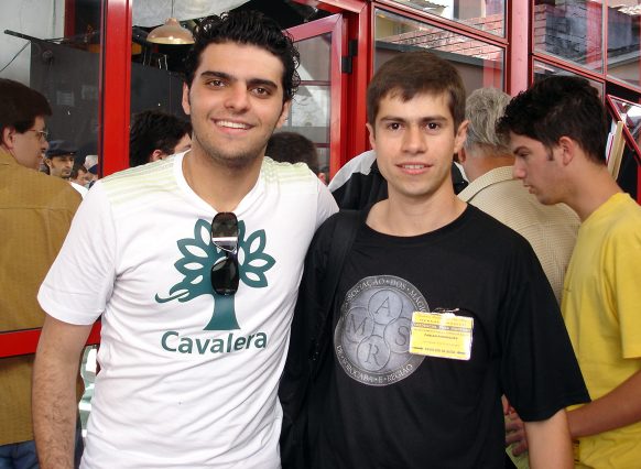 Mágico Vitor Hugo (Catanduva / SP), Sócio Correspondente da A.M.S.R. com Fabian Rodrigues