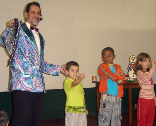 Gustini e a participação de seus pequenos ajudantes