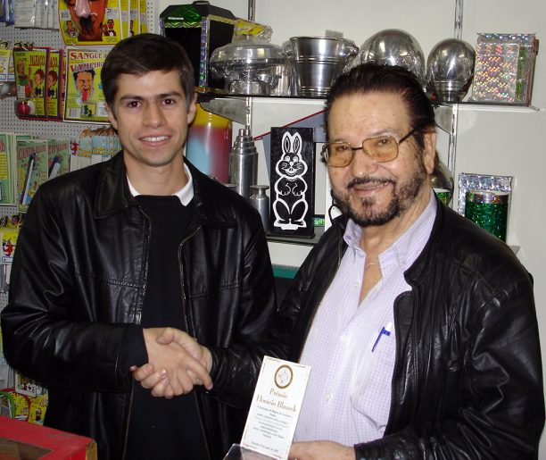 Entrega do "Pr�mio Hor�cio Blazeck" ao m�gico Morgan