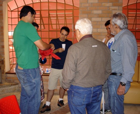 Momentos da reuni�o