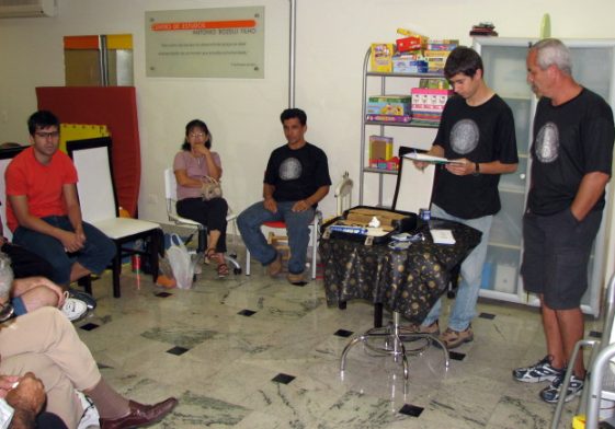 Momentos da reuni�o