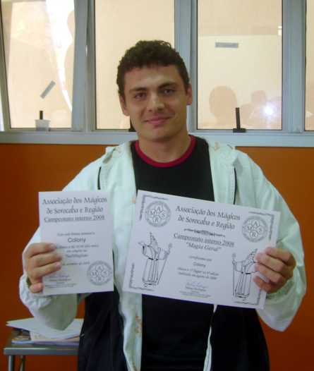 Colony, 3o. colocado na competi��o