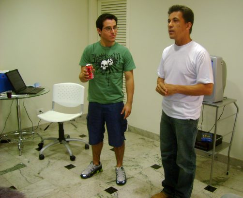 William (esquerda) e Torrine (direita)