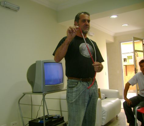 Gustini e seu n�mero da tituraria das cordas