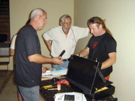 Outros momentos da feira m�gica com Gerson