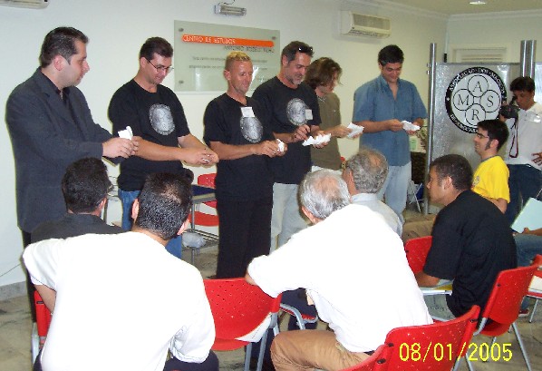 N�mero de Mentalismo com a participa��o do p�blico