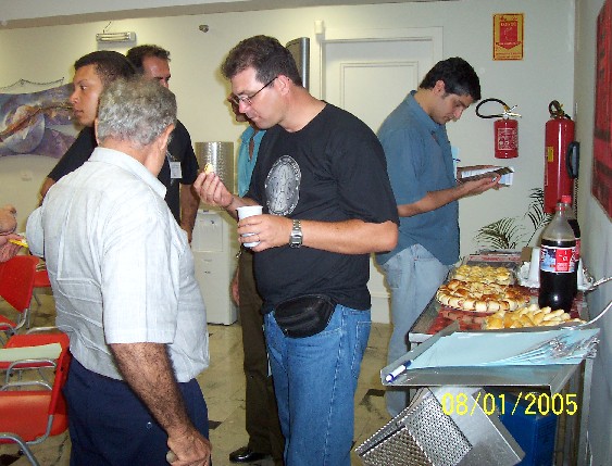 Ap�s a confer�ncia, intervalo para o Coffee Break