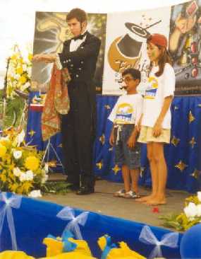 Confraternizao de Natal realizada em dezembro de 1999 e dezembro de 2000.